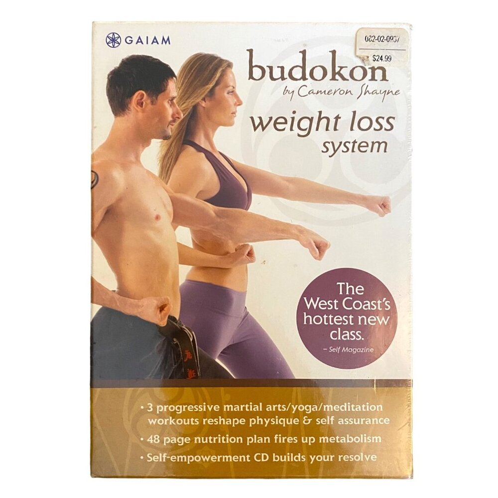 Gaiam Budokon by Cameron Shayne Weight Loss System DVD Set Exercise Workout